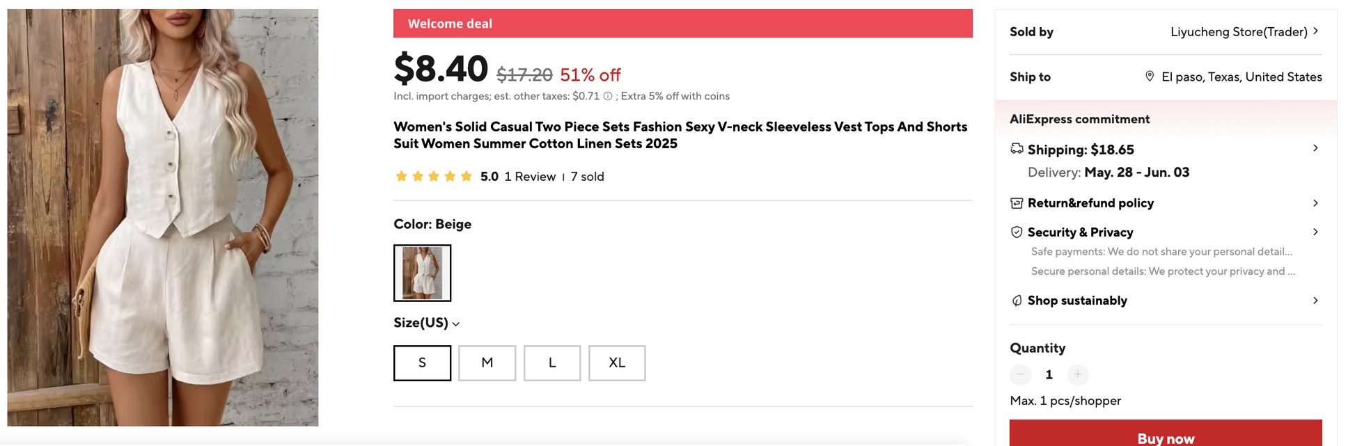 Women'S Solid Casual Two Piece Sets Fashion Sexy V-Neck Sleeveless Vest Tops and Shorts Suit Women Summer Cotton Linen Sets 2025